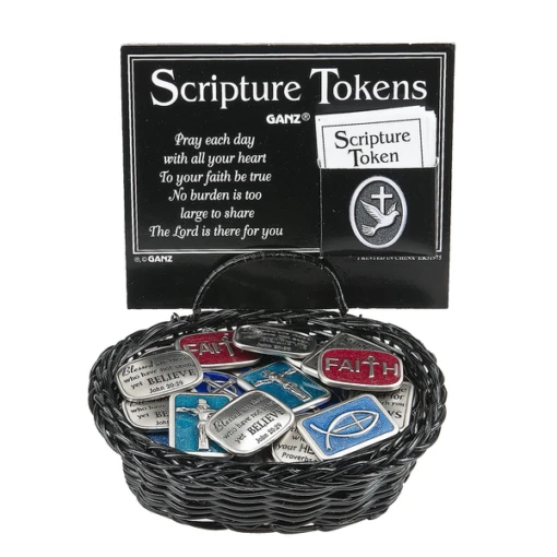 Encouraging Scripture Verses Prayer Token Charm - Image 3