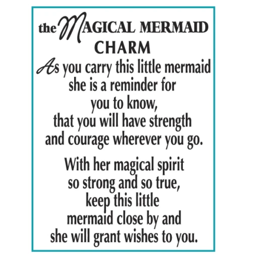 Magical Mermaid Token Charm - Image 2