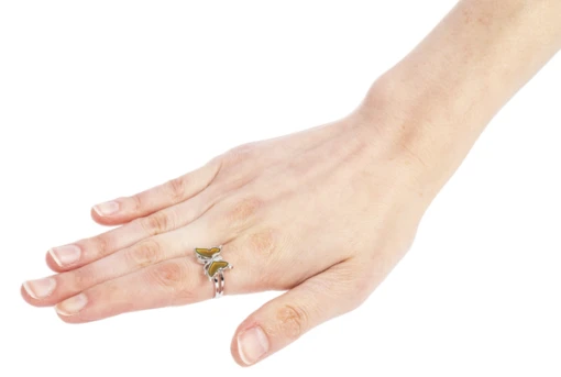 Butterfly Mood Ring Token Charm - Image 2