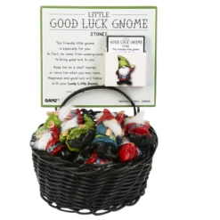 Good Luck Gnome Token Charm -Fashion Accessories Store er68301