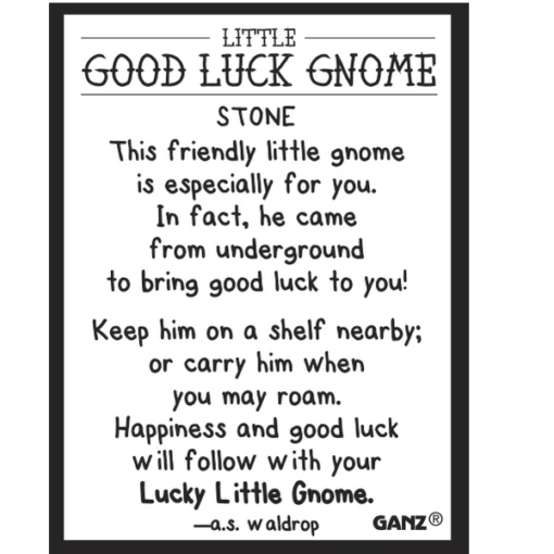 Good Luck Gnome Token Charm - Image 2