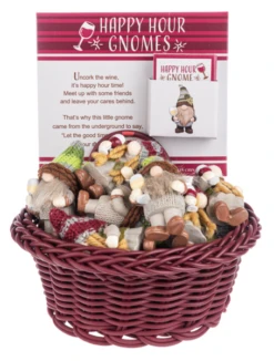 Happy Hour Wine Gnome Token Charm -Fashion Accessories Store er79813