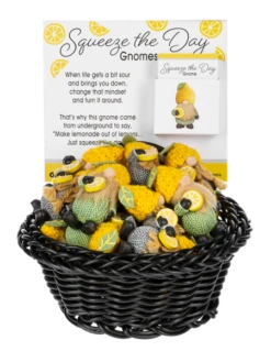 Lemon Gnome Token Charm -Fashion Accessories Store er79954