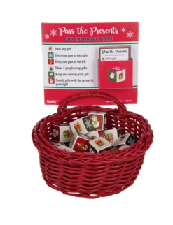 Pass The Presents White Elephant Gift Exchange Game Christmas Token Charm -Fashion Accessories Store ex20680