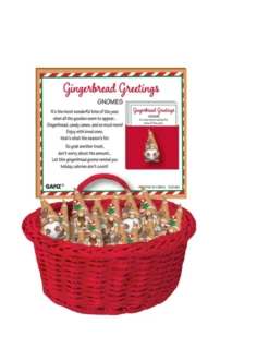 Gingerbread Greetings Gnome Token Charm -Fashion Accessories Store ex21284 1