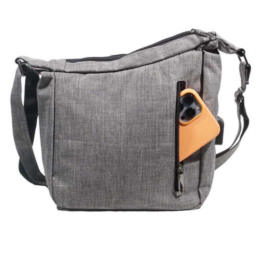 Anti Theft Crossbody Bag Plum - Image 2