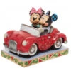 Disney Jim Mickey And Minnie In Red Car Cruise In Style Hallmark Exclusive Figurine -Fashion Accessories Store mickeyminnieincar 2