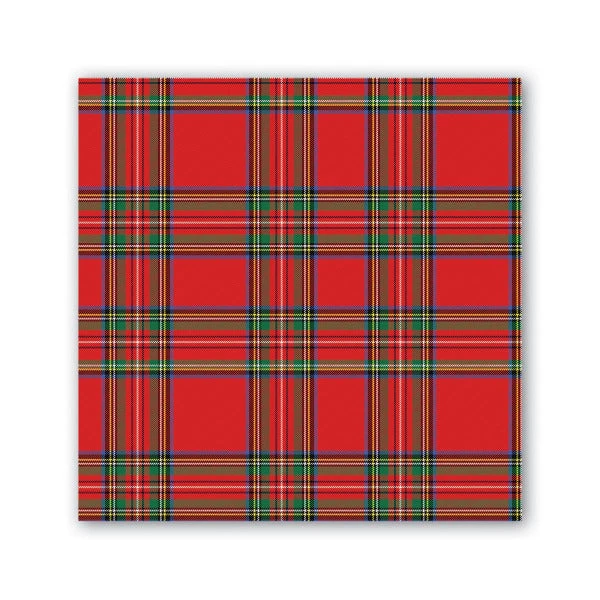 Michel Design Works Tartan Cocktail Napkin 3 Michel Design Works Tartan Cocktail Napkin