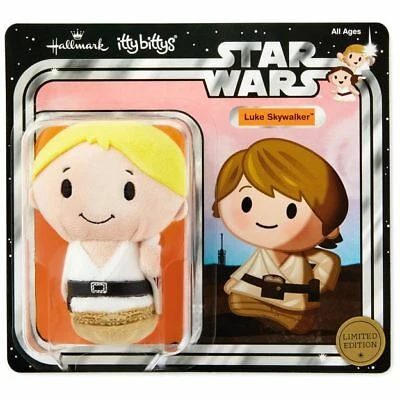 Hallmark Itty Bittys®New Hope 40th Anniversary Luke Skywalker Limited Edition Stuffed Plush 4 Hallmark Itty Bittys®New Hope 40th Anniversary Luke Skywalker Limited Edition Stuffed Plush - Image 2