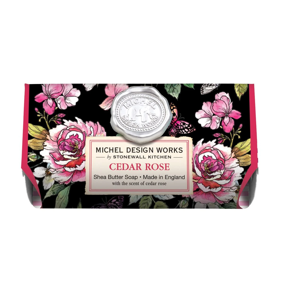 Michel Design Works Cedar Rose Large Bath Soap Bar 3 Michel Design Works Cedar Rose Large Bath Soap Bar