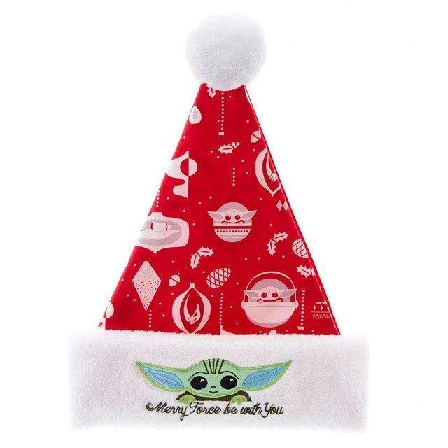 Merry Force Be With You Star Wars™ The Child Baby Yoda Santa Hat 3 Merry Force Be With You Star Wars™ The Child Baby Yoda Santa Hat
